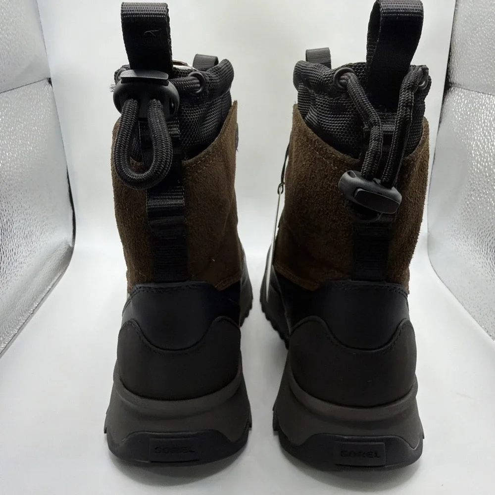 Sorel Scout 87 XT WP Men's Nubuck Waterproof Hiking Boot Tobacco / Black Size 13